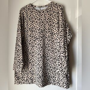 Armine Leopard Print Women's Cardigan